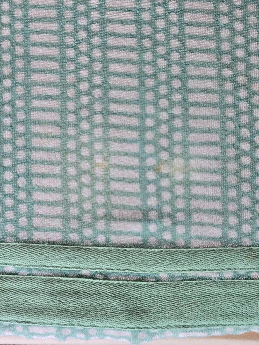 Tory Burch Swim Cover Up Tunic Seafoam Green 100% Cotton Beach Resort Size M - Picture 15 of 17